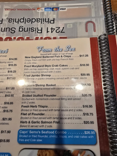 Menu Quaker Diner - 23