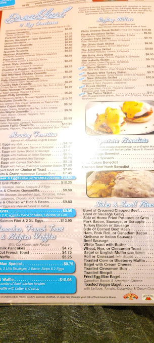 Menu Quaker Diner - 24
