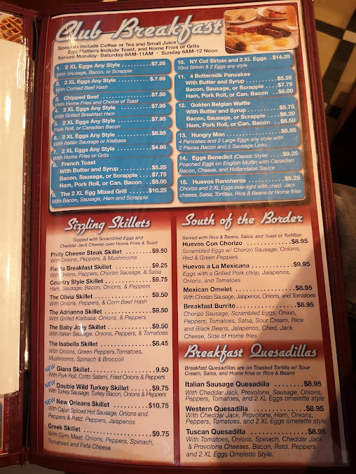 Menu Quaker Diner - 26