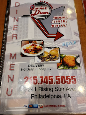 Menu Quaker Diner - 28