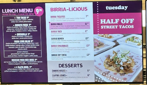 Menu Que Fresa Taqueria + Bar (Wesley Heights) - 20