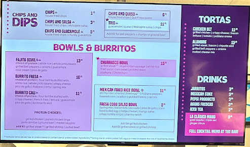 Menu Que Fresa Taqueria + Bar (Wesley Heights) - 21