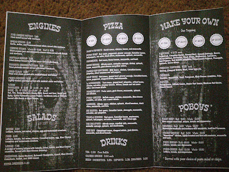 Menu Railroad Pizza - 27