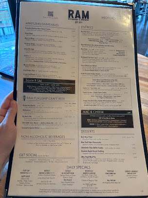Menu Ram Restaurant Brewery - 20