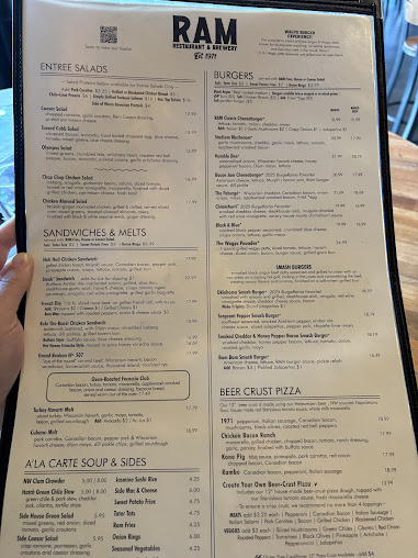 Menu Ram Restaurant Brewery - 21