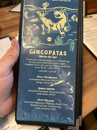 Menu Ram Restaurant Brewery - 29