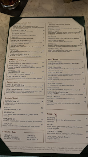 Menu Ramerino - Italian Prime Restaurant - 21