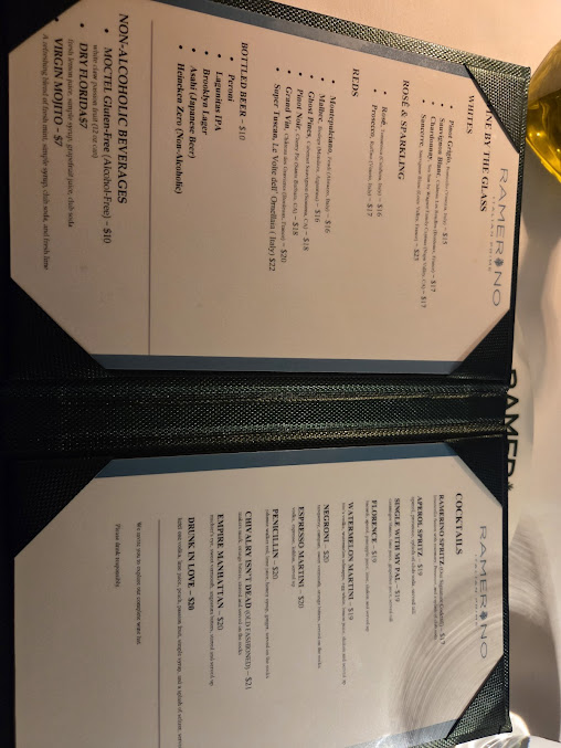 Menu Ramerino - Italian Prime Restaurant - 27