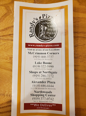 Menu Randy's Pizza - 26