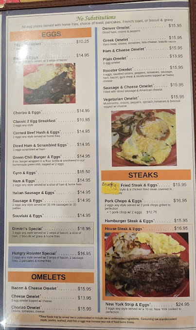 Menu Red Rooster Cafe - 21