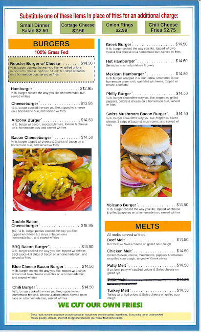 Menu Red Rooster Cafe - 28