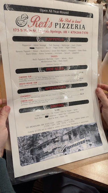 Menu Reds Pizza - 26
