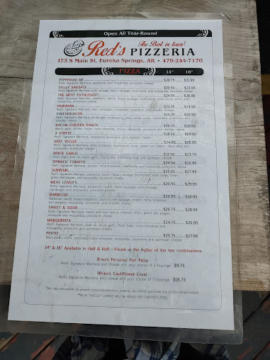 Menu Reds Pizza - 27