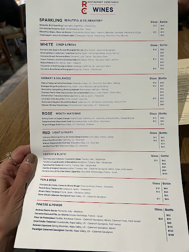 Menu Restaurant Constance - 23