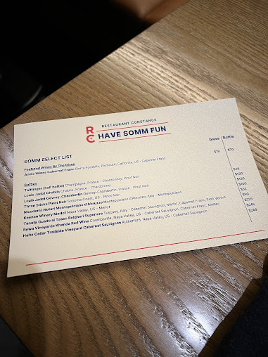 Menu Restaurant Constance - 26