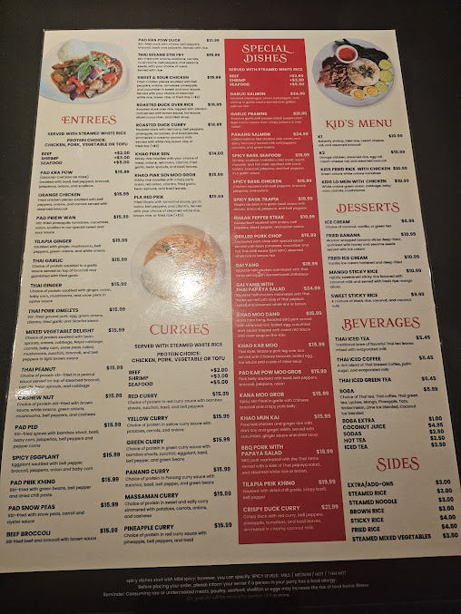 Menu Rhaan Thai Cuisine - 25