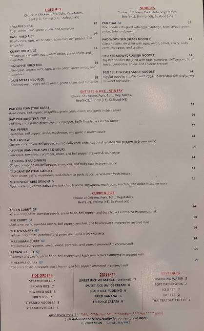 Menu Rhaan Thai Cuisine - 28