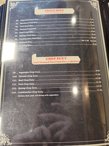 Menu Rice Bowl Chinese Restaurant - 22