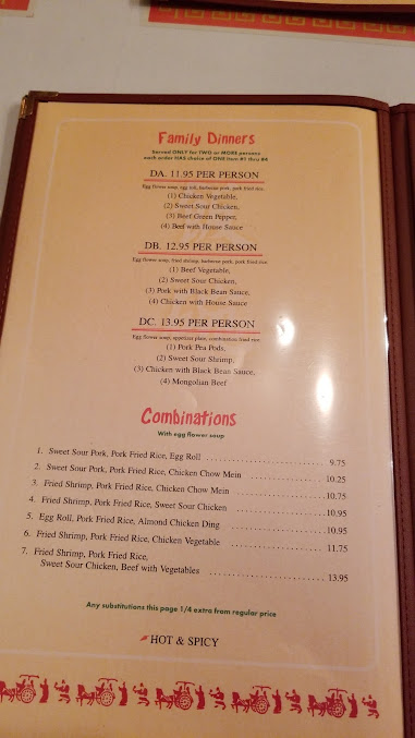 Menu Rice Bowl Chinese Restaurant - 25