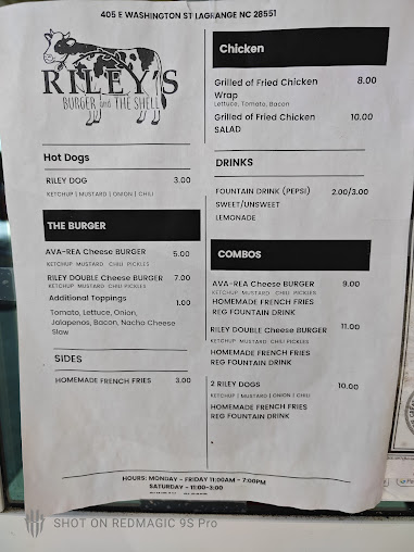 Menu Riley's Southern Goods & Gardens - 23