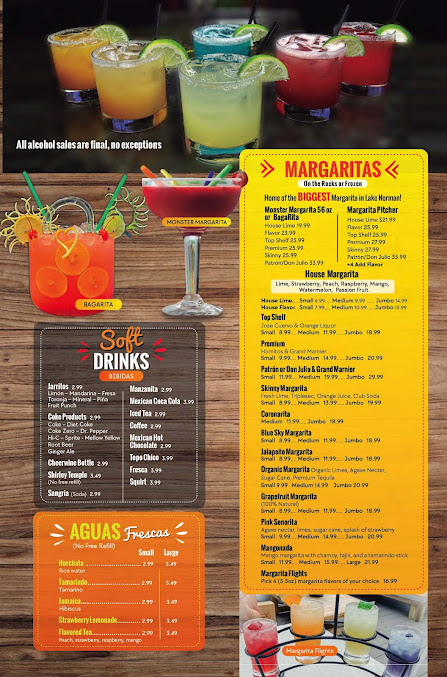 Menu Rio 150 Mexican Restaurant - Huntersville - 24
