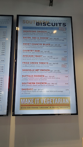 Menu Rise Southern Biscuits & Righteous Chicken - Raleigh Village District - 24