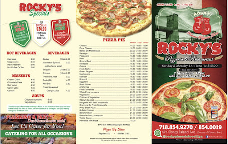 Menu Rocky's Pizzeria & Resturant - 20