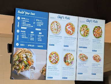 Menu Roti Mediterranean Bowls. Salads. Pitas. - 21