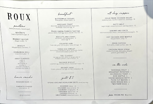 Menu Roux - 22
