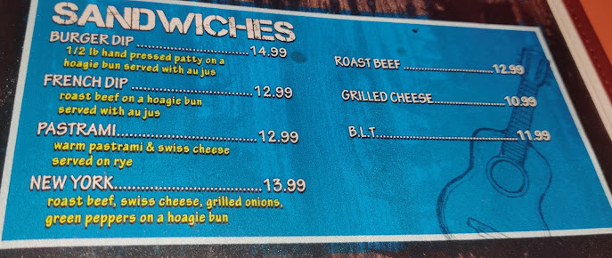 Menu Roxies Roadhouse - 22