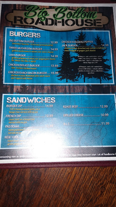 Menu Roxies Roadhouse - 23