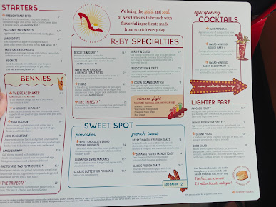 Menu Ruby Sunshine - 22