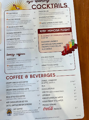 Menu Ruby Sunshine - 23