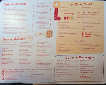 Menu Ruby Sunshine - 25