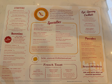Menu Ruby Sunshine - 27
