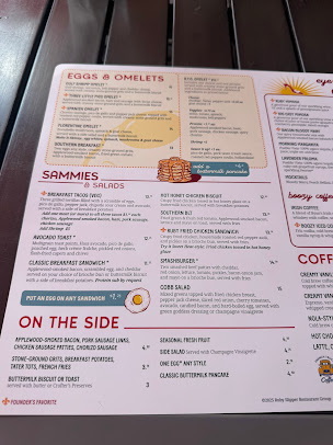 Menu Ruby Sunshine - 28