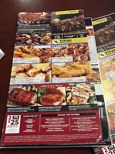 Menu Ruby Tuesday - 20