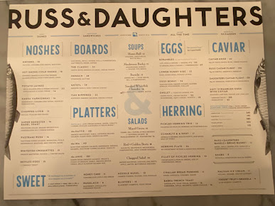 Menu Russ & Daughters Cafe - 22