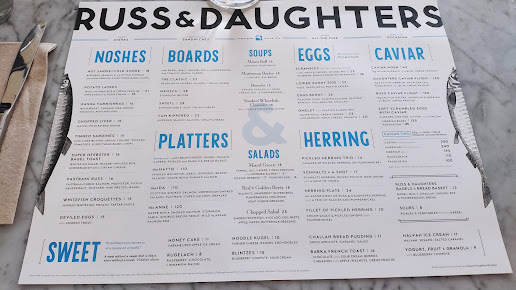Menu Russ & Daughters Cafe - 23