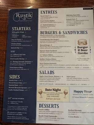 Menu Rustik Tavern - 22
