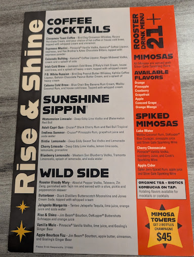 Menu Rusty Rooster - 26