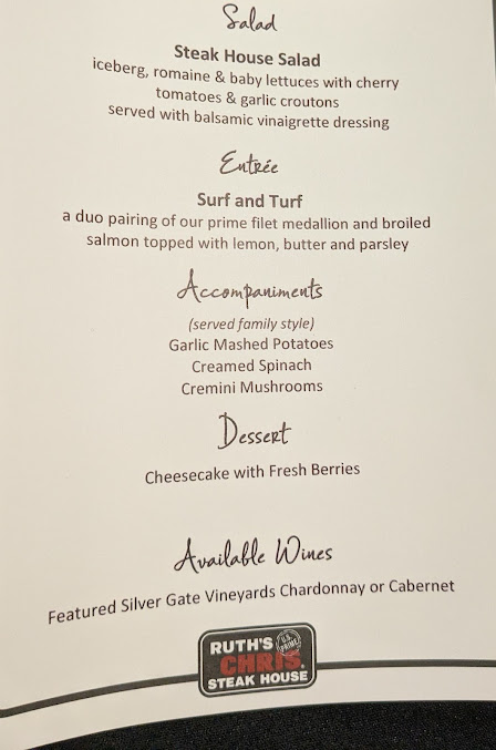 Menu Ruths Chris Steak House Columbia - 20