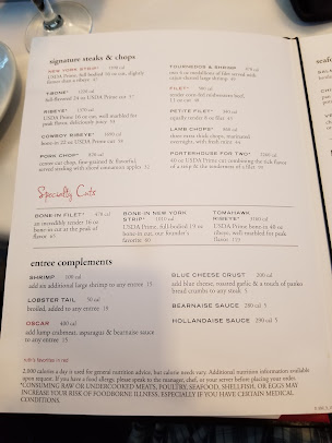 Menu Ruths Chris Steak House Columbia - 28