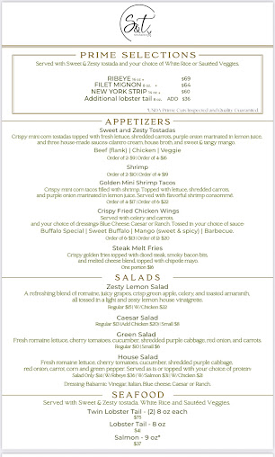 Menu S & T Steakhouse - 20