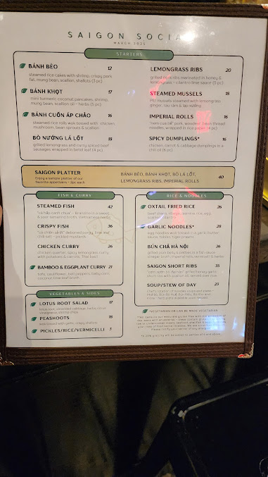 Menu Saigon Social - 20