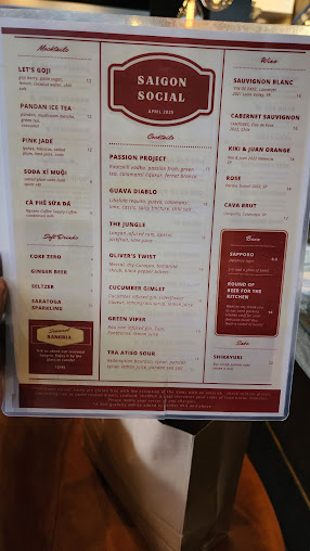 Menu Saigon Social - 23
