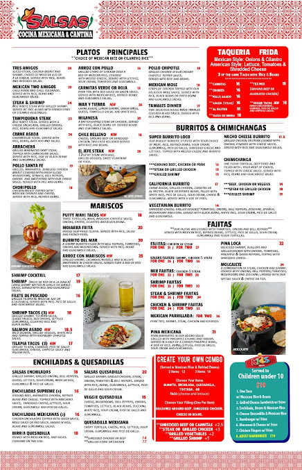 Menu Salsas Cocina Mex Oviedo - 20
