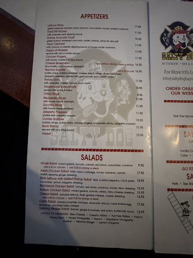 Menu Salty Dog - 23
