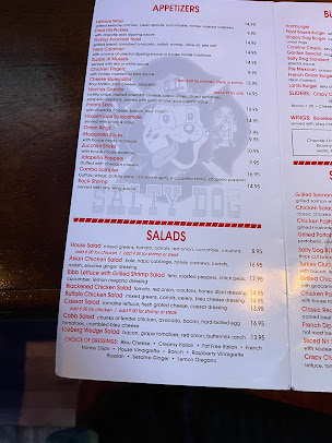 Menu Salty Dog - 27