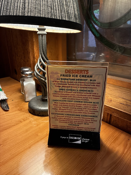 Menu Sam Diegos Mexican Cookery Bar - 22